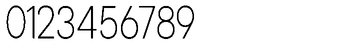 Gorvain Extra Light Condensed Font OTHER CHARS