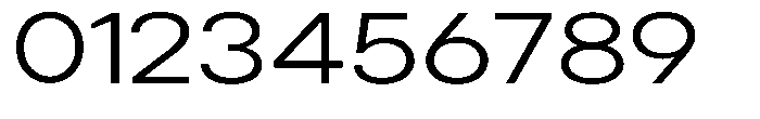 Gorvain Light Expanded Font OTHER CHARS