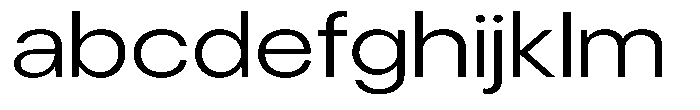 Gorvain Light Expanded FONT