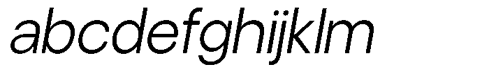 Gorvain Light Slanted FONT