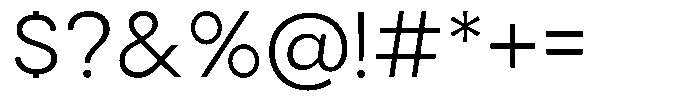 Gorvain Light Font OTHER CHARS