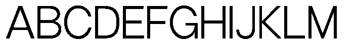 Gorvain Light Font UPPERCASE
