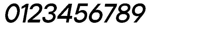 Gorvain Medium Slanted Font OTHER CHARS