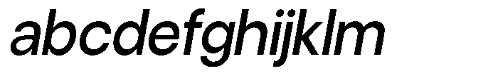 Gorvain Medium Slanted FONT