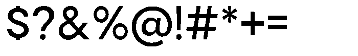 Gorvain Medium Font OTHER CHARS