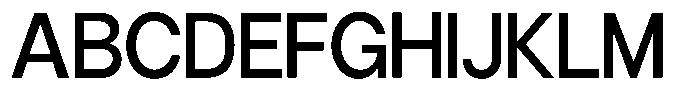 Gorvain Medium Font UPPERCASE