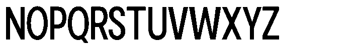 Gorvain Semi Bold Condensed Font UPPERCASE