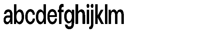 Gorvain Semi Bold Condensed FONT
