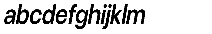 Gorvain Semi Bold Semi Condensed Italic FONT