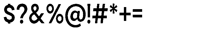 Gorvain Semi Bold Semi Condensed Font OTHER CHARS