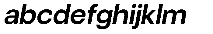 Gorvain Semi Bold Semi Expanded Slanted FONT
