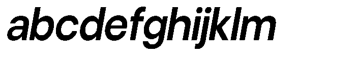 Gorvain Semi Bold Slanted FONT