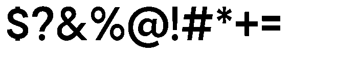 Gorvain Semi Bold Font OTHER CHARS
