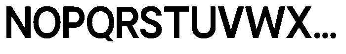 Gorvain Semi Bold Font UPPERCASE