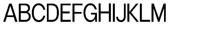 Gorvain Semi Condensed Font UPPERCASE
