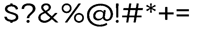 Gorvain Semi Expanded Font OTHER CHARS