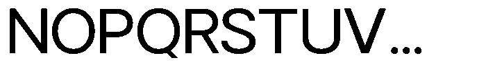 Gorvain Semi Expanded Font UPPERCASE