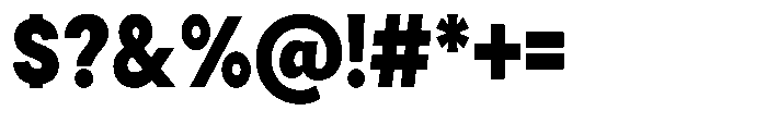 Gorvain Stencil Black Font OTHER CHARS