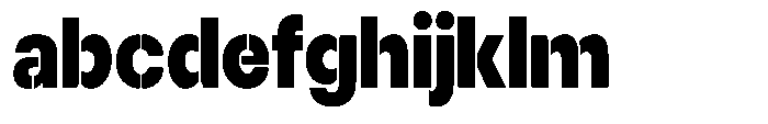 Gorvain Stencil Black FONT