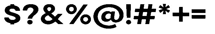 Gorvain Stencil Bold Expanded Font OTHER CHARS