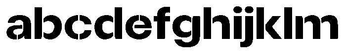 Gorvain Stencil Bold Expanded FONT