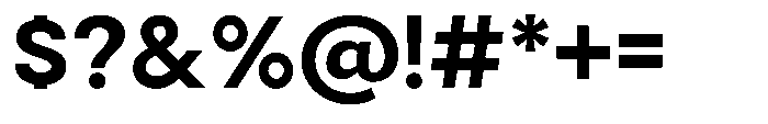 Gorvain Stencil Bold Semi Expanded Font OTHER CHARS