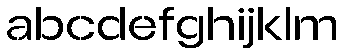 Gorvain Stencil Expanded FONT