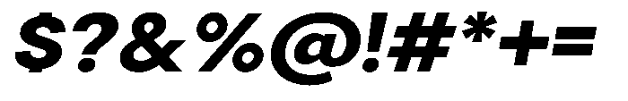 Gorvain Stencil Extra Bold Expanded Slanted Font OTHER CHARS