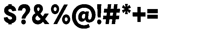 Gorvain Stencil Extra Bold Font OTHER CHARS