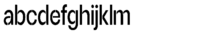 Gorvain Stencil Medium Condensed FONT