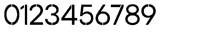 Gorvain Stencil Regular Font OTHER CHARS
