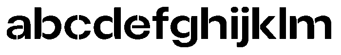 Gorvain Stencil Semi Bold Expanded FONT