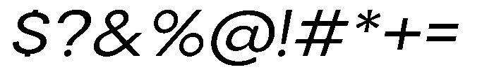 Gorvain Stencil Semi Expanded Slanted Font OTHER CHARS