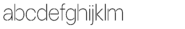 Gorvain Stencil Thin Semi Condensed FONT