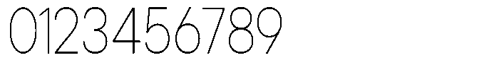 Gorvain Thin Condensed Font OTHER CHARS