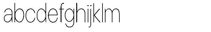 Gorvain Thin Condensed FONT