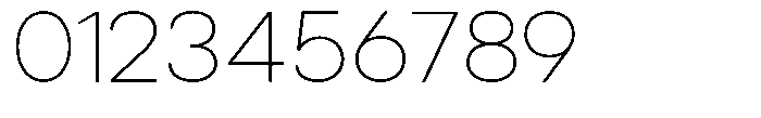 Gorvain Thin Font OTHER CHARS