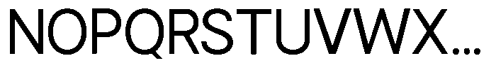 Gorvain Variable Thin Font UPPERCASE