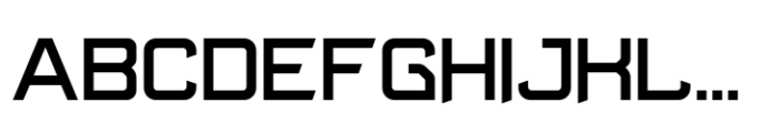 Goryn Cut Regular Font UPPERCASE