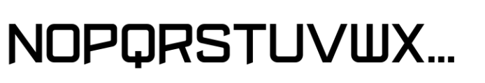 Goryn Cut Regular Font UPPERCASE