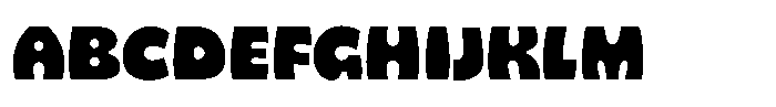 Gosh Thing Regular Font UPPERCASE