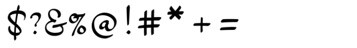 Goskar Bold Font OTHER CHARS
