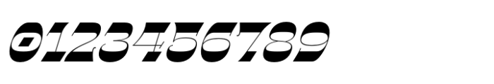 Gothalian Black Slant Font OTHER CHARS