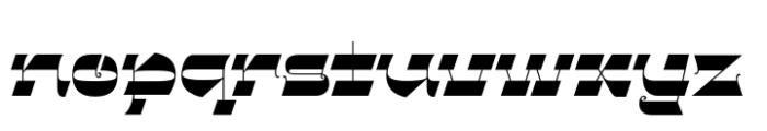 Gothalian Black Xp Font LOWERCASE