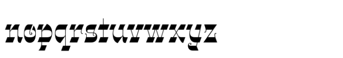 Gothalian Bold Cd Font LOWERCASE