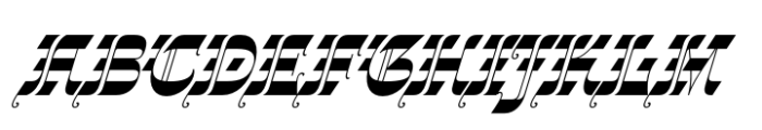 Gothalian Extra Bold Slant Cd Font