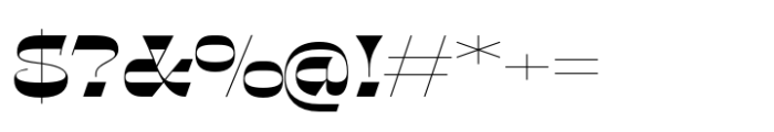 Gothalian Extra Bold Xp Font OTHER CHARS