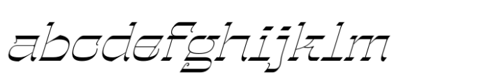 Gothalian Light Slant Xp FONT