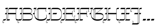 Gothalian Light Xp Font UPPERCASE