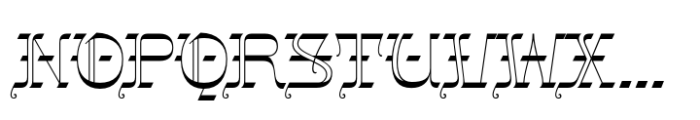 Gothalian Light Font UPPERCASE